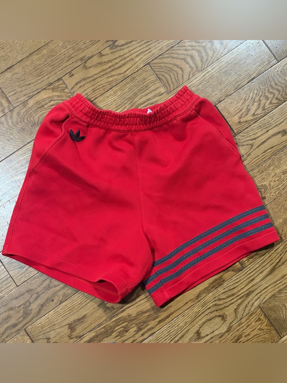 Adidas Red Trefoil Shorts size xs men’s